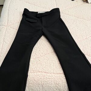 Zara Black Girls' Formal Flared Trousers